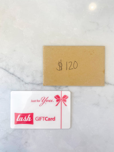 LASH EXTENSION GIFT CARD