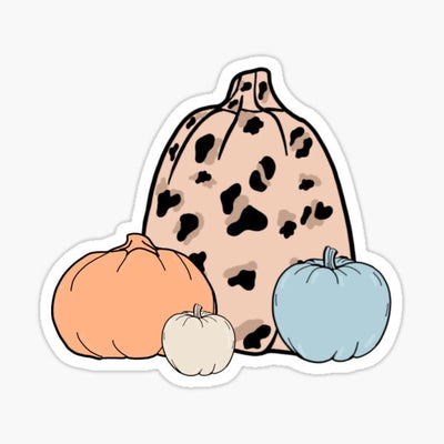 pumpkin sticker