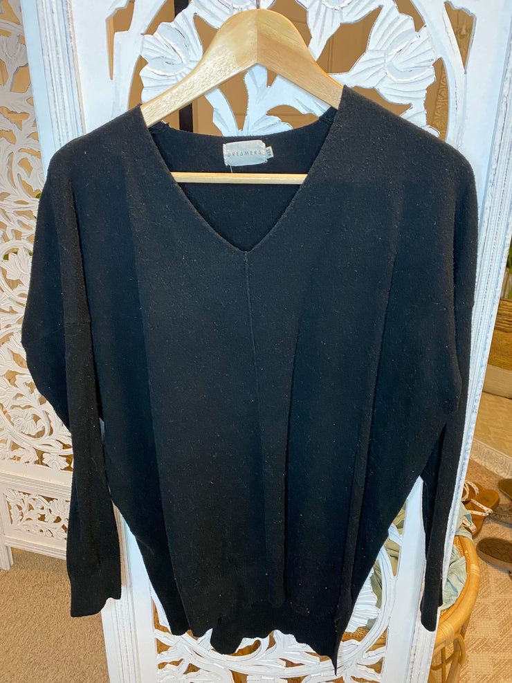 Dreamers black boutique sweater